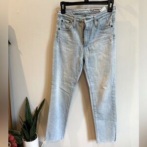 AG Light Blue Jeans size 26R